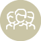 Icon von Menschen als Zeichen für das kompetente Praxisteam